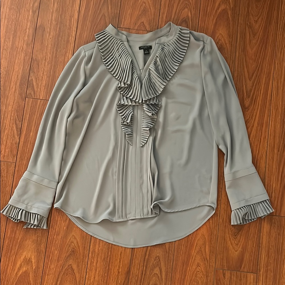 ann taylor petite blouse